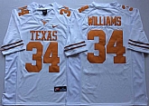 Texas Longhorns 34 Ricky Williams White Nike College Jersey,baseball caps,new era cap wholesale,wholesale hats